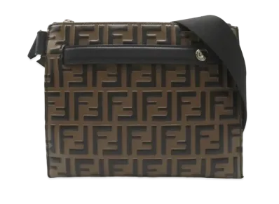 FENDI Zukka Body Bag Shoulder Bag "Brown"