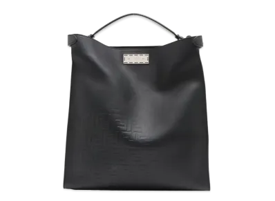 FENDI Peekaboo Xlight Leather 2Way Handbag "Black"