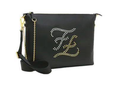 FENDI Women's Shoulder Bag Medium Messenger "Nero"