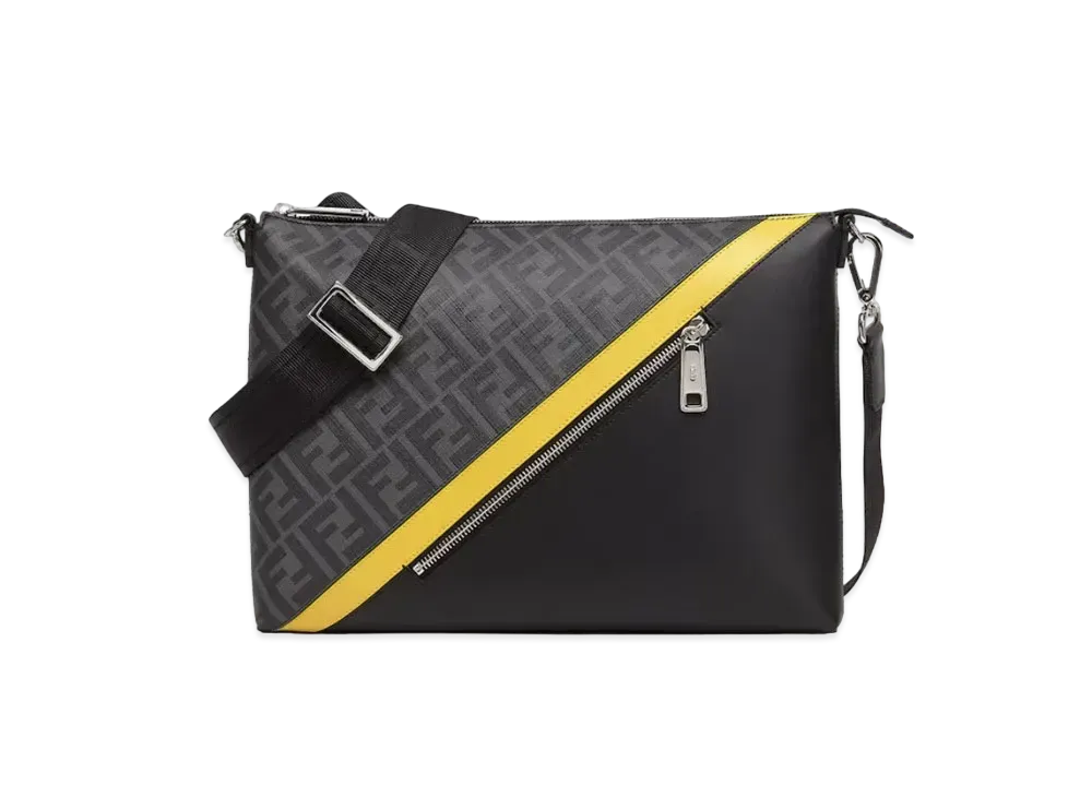 FENDI Diagonal Messenger "Gray"
