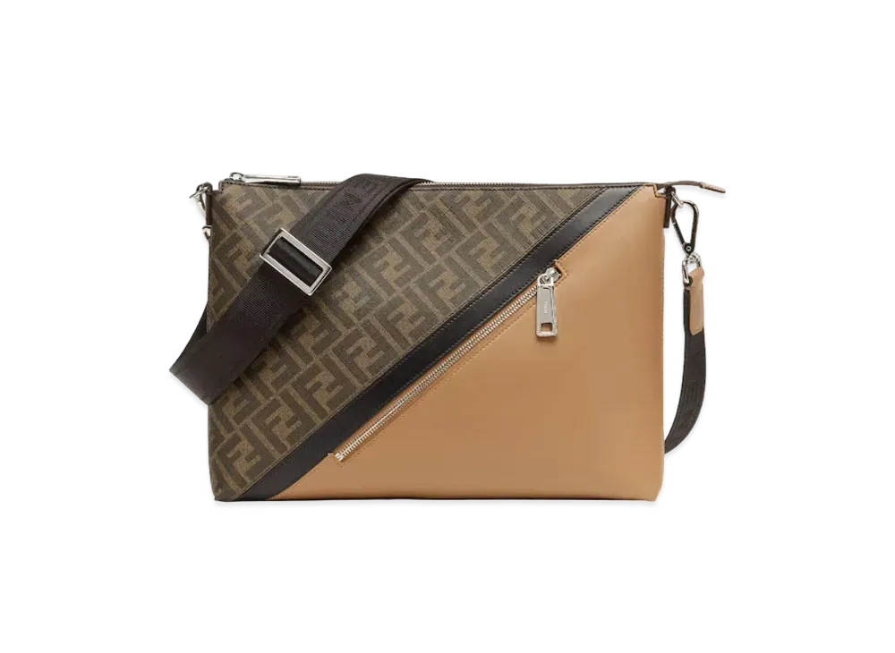 FENDI Diagonal Messenger "Brown"