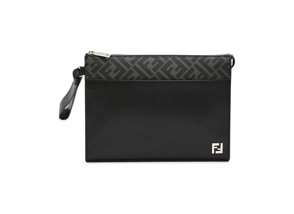 FENDI Squared FF Clutch "Black"