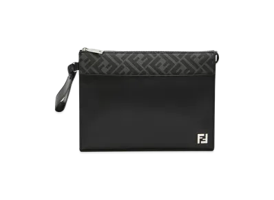 FENDI Squared FF Clutch "Black"