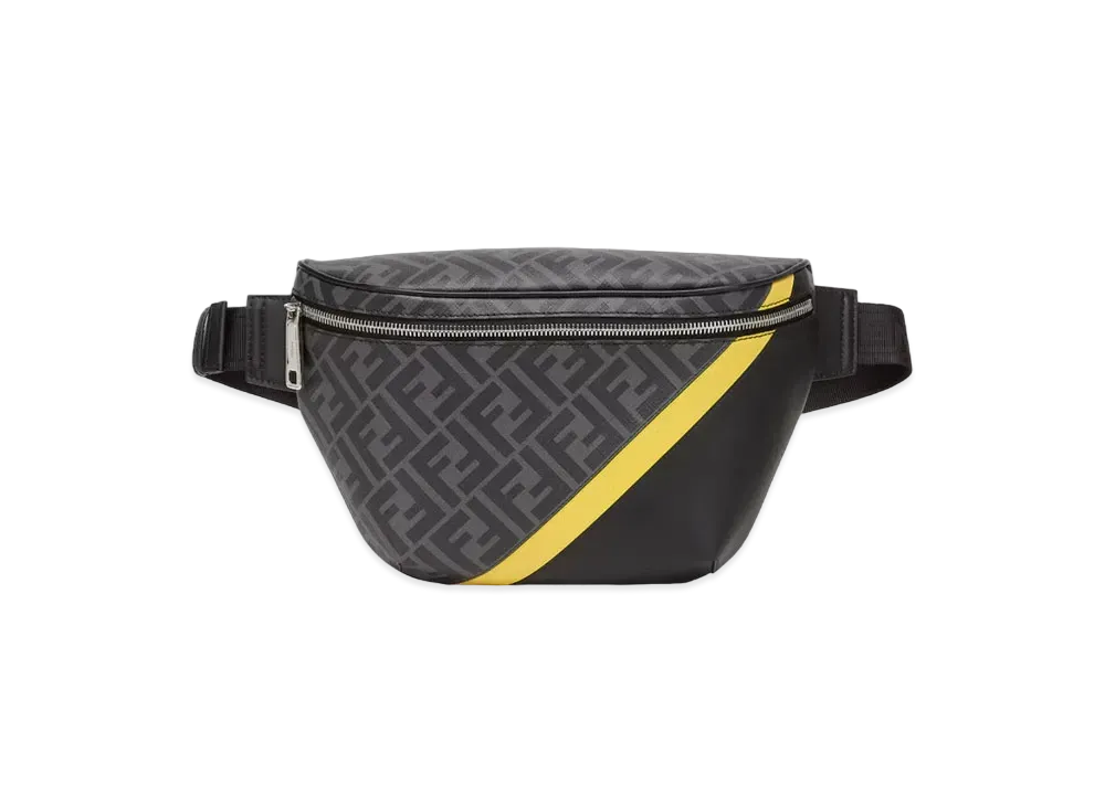 FENDI Diagonal Belt Bag "Gray"