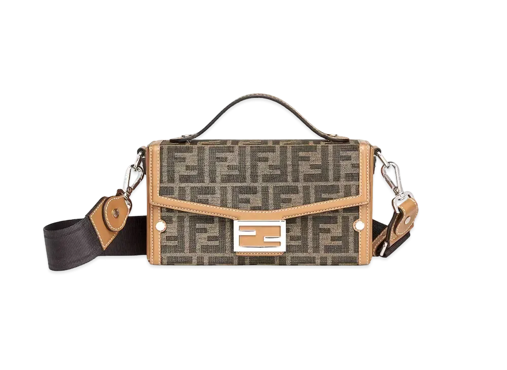 FENDI Soft Trunk Baguette "Brown"