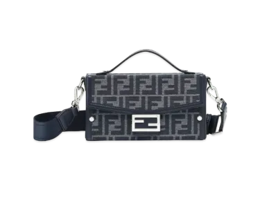 FENDI Soft Trunk Baguette "Blue"