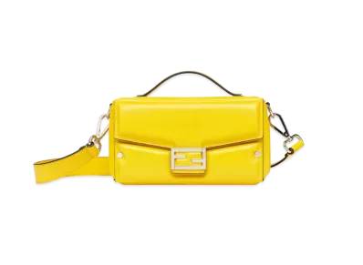 FENDI Soft Trunk Baguette "Yellow"