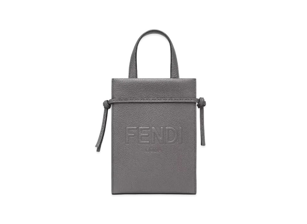FENDI Roma Go To Shopper Mini "Gray"