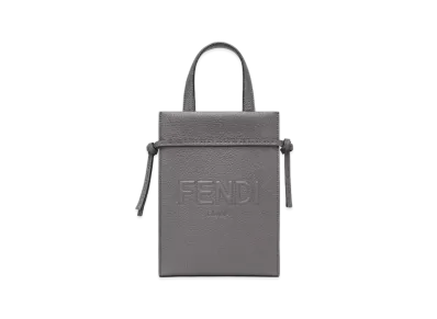 FENDI Roma Go To Shopper Mini "Gray"