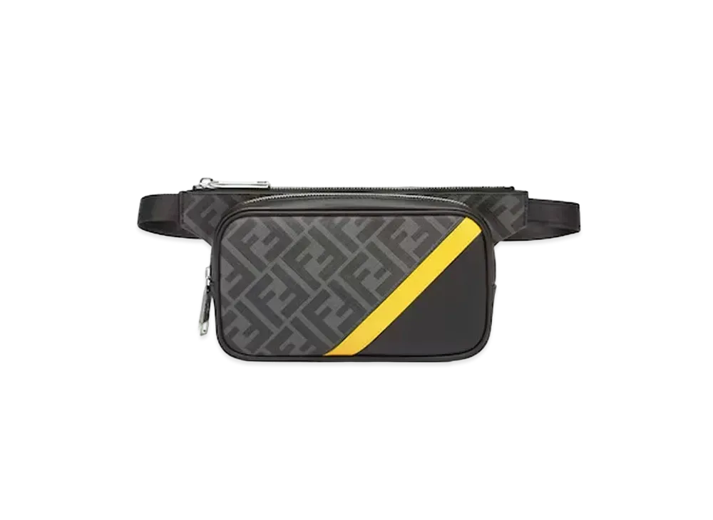 FENDI Diagonal Belt Bag "Black"