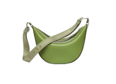 FENDI Roma Leather Fendi Melon Small "Green"