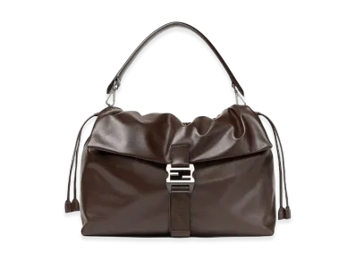 FENDI Flux Maxi Messanger Handbag "Brown"