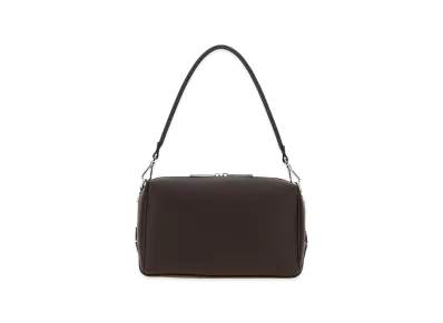 FENDI Leather Lui Medium Shoulder Bag "Dark Brown"