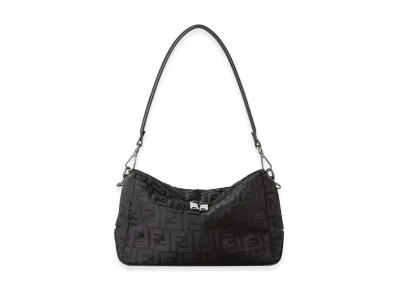 FENDI Lui Medium Squared FF Shoulder Bag "Black"