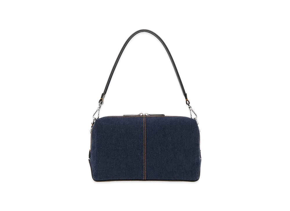 FENDI Denim Medium Lui Shoulder Bag "Blue"