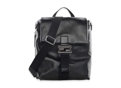 FENDI Leather Flux Handbag "Black"