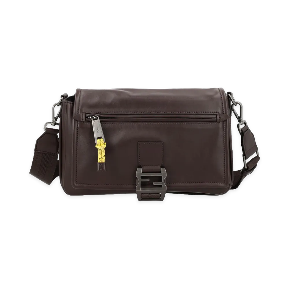FENDI Borsa Flux Messenger "Brown"