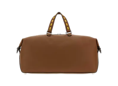 FENDI Leather Lui 45 Shopping Bag "Camel/Caramel"