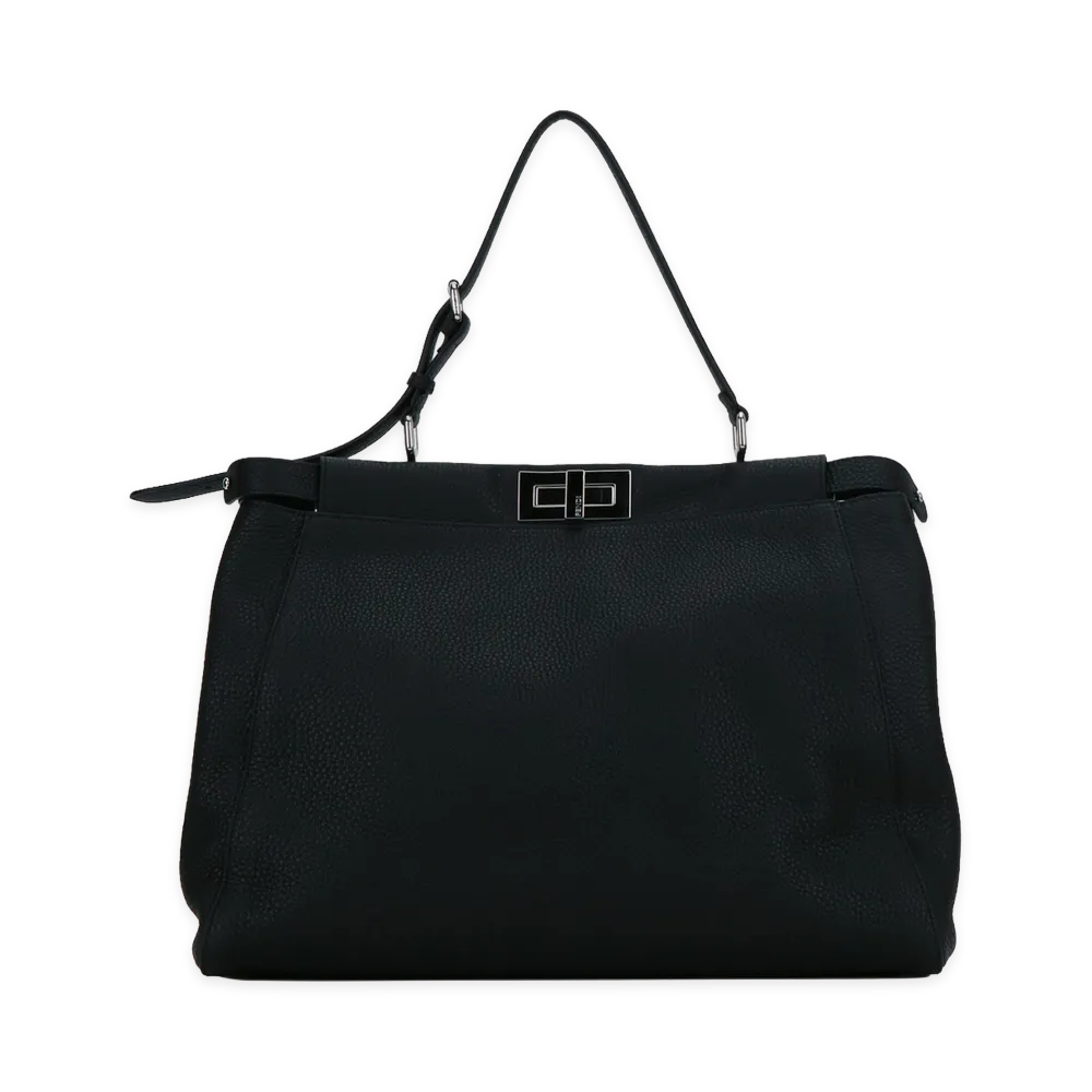 FENDI My Peekaboo Cuoio Romano/C "Black"