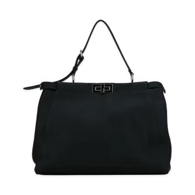 FENDI My Peekaboo Cuoio Romano/C "Black"