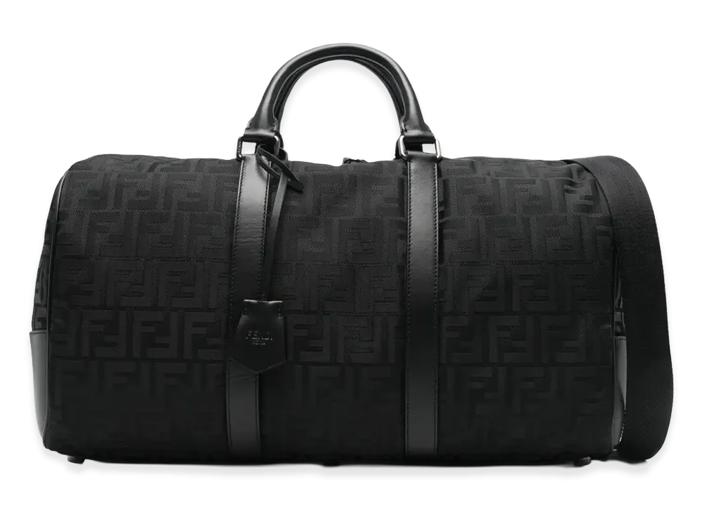 FENDI Medium FF Duffel Bag "Black"