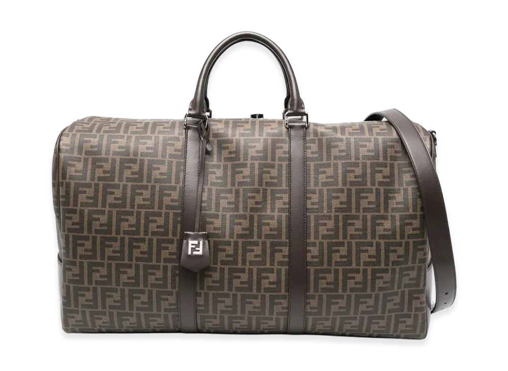 FENDI Large FF Duffle Bag "Brown"
