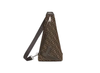 FENDI FF Jacquard Fendi Cono "Brown"