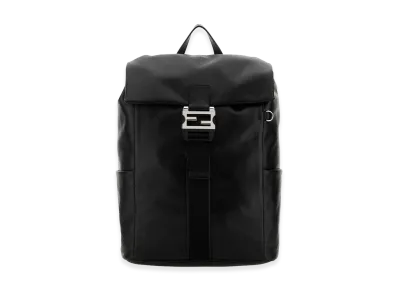 FENDI Leather Flux Backpack "Black"