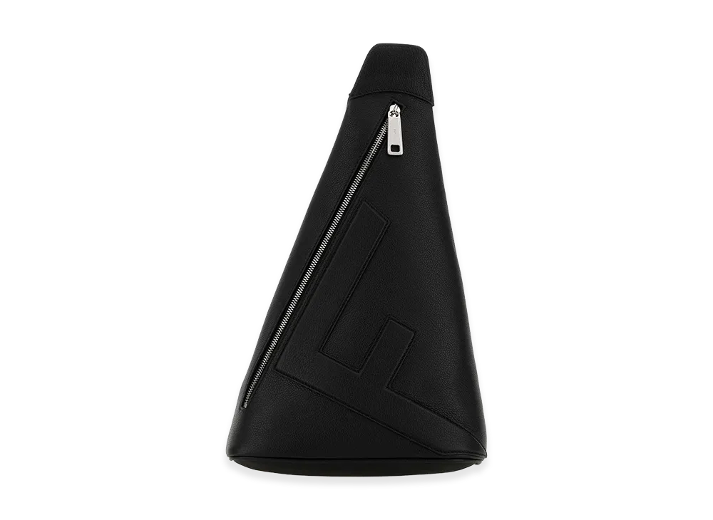 FENDI Leather Cono Backpack "Black"