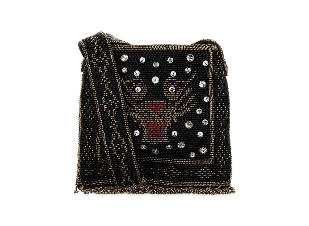 Valentino Women's Embellished Fabric Crossbody Bag "Printed"