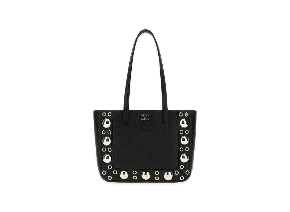 Valentino Women's Leather Nellcote Handbag "Black"
