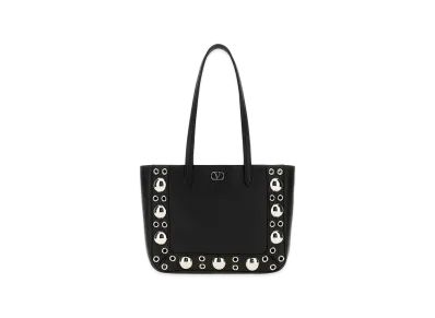 Valentino Women's Leather Nellcote Handbag "Black"