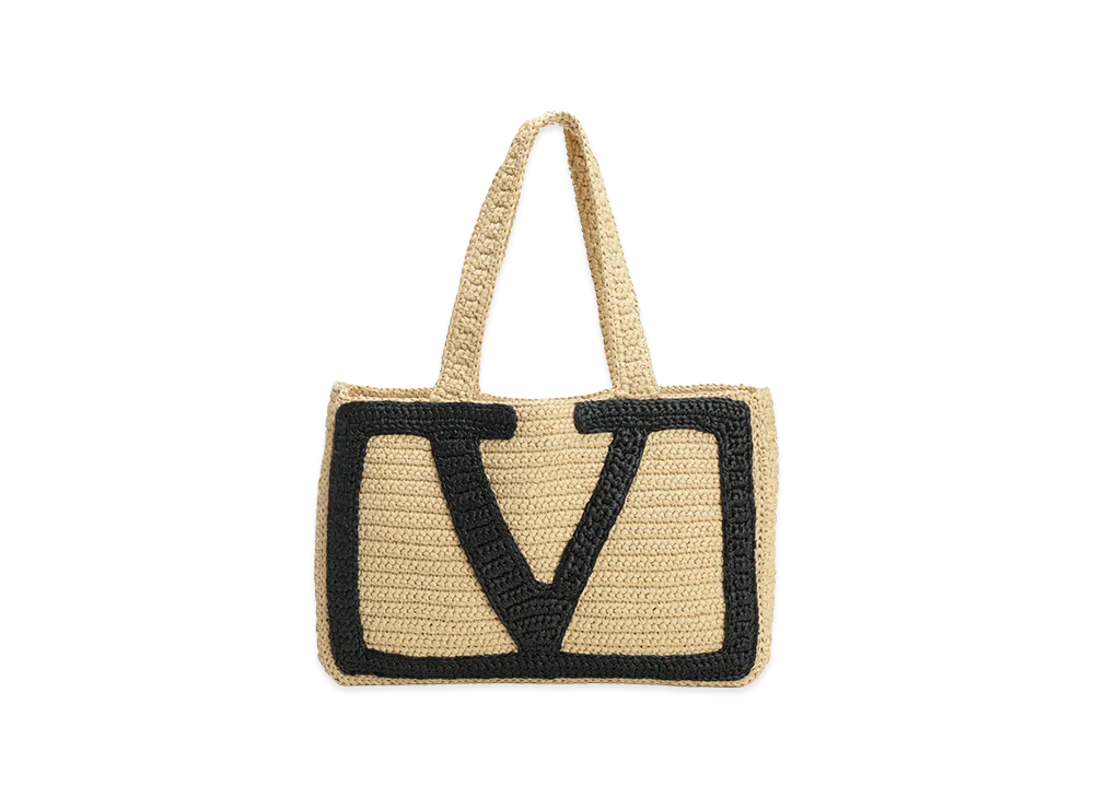 Valentino Women's Large "Viva Superstar" Shopping Bag "Beige"