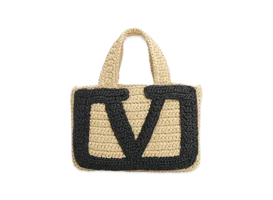 Valentino Women's Small "Viva Superstar" Shopping Bag "Beige"