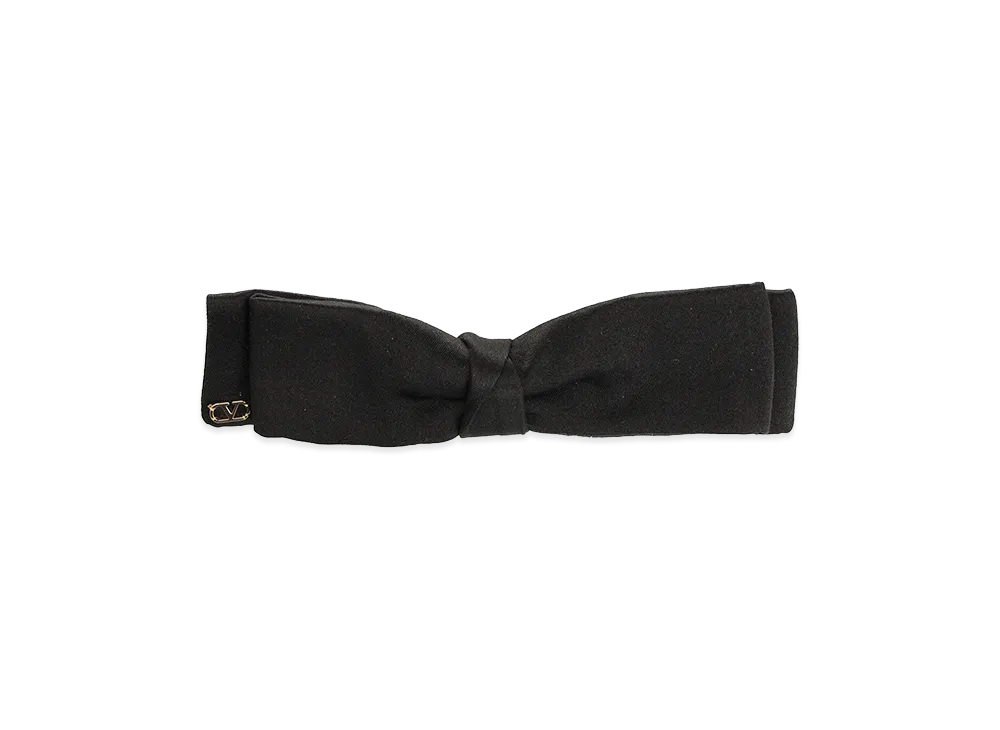 Valentino Women's Bow Hair Clip "Black"