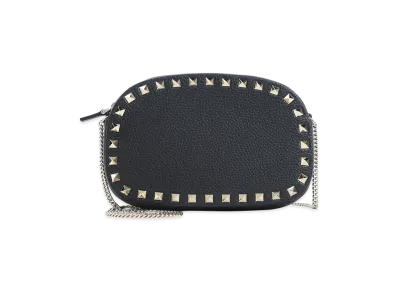 Valentino Garavani Women's Rockstud Mini Bag "Nero"