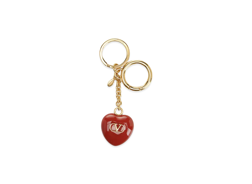 Valentino Women's Vlogo Signature Keychain "Red"