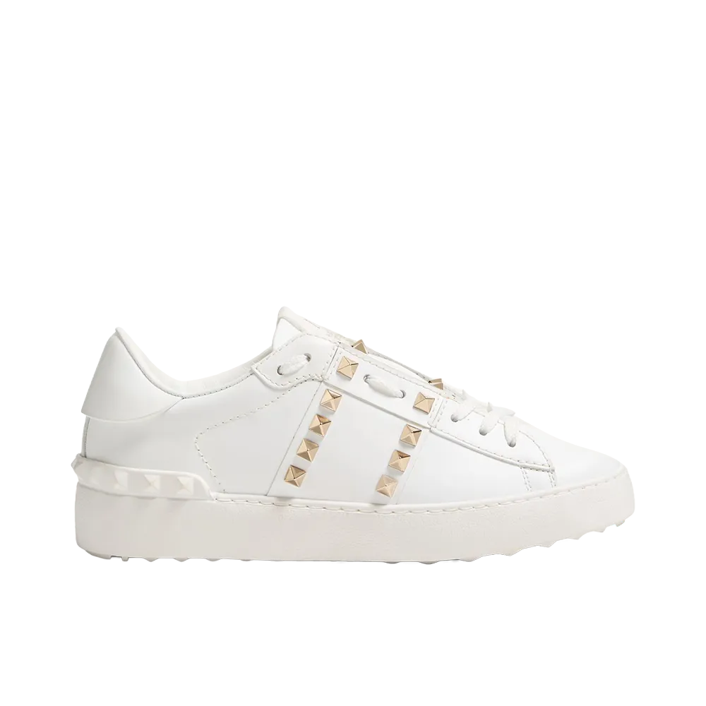Valentino Garavani Women's Rockstud Untitled Sneaker "White"