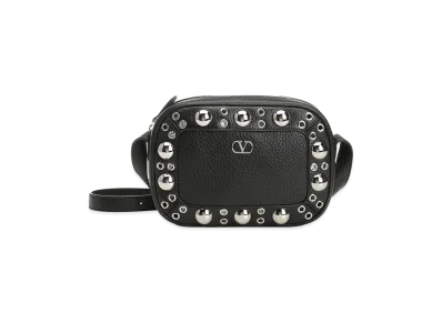 Valentino "Nellcote" Chain Shoulder Bag "Black"