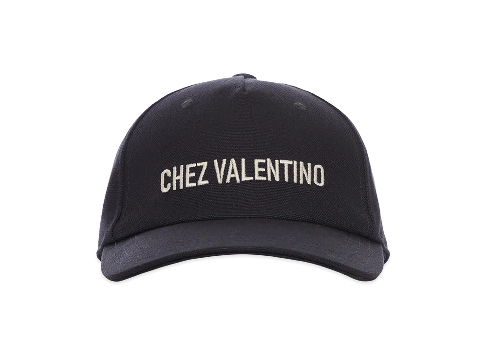 Valentino "Chez " Trucker Hat "Black"