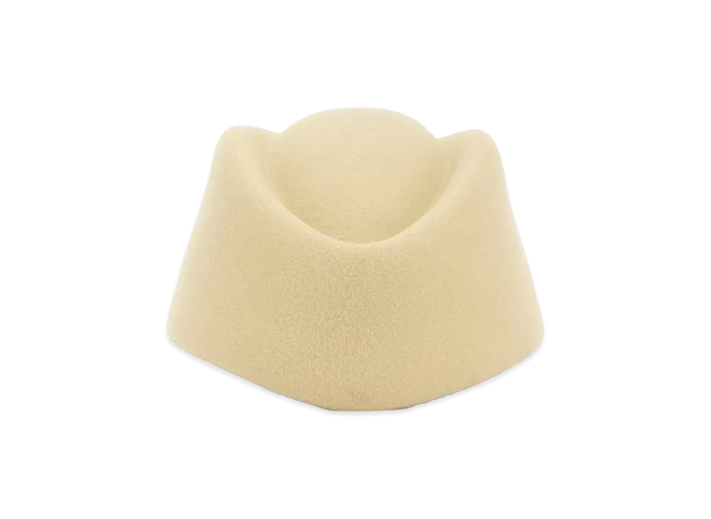 Valentino Wool Vlogo Signature Hat "Cream/Gray"
