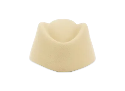 Valentino Wool Vlogo Signature Hat "Cream/Gray"