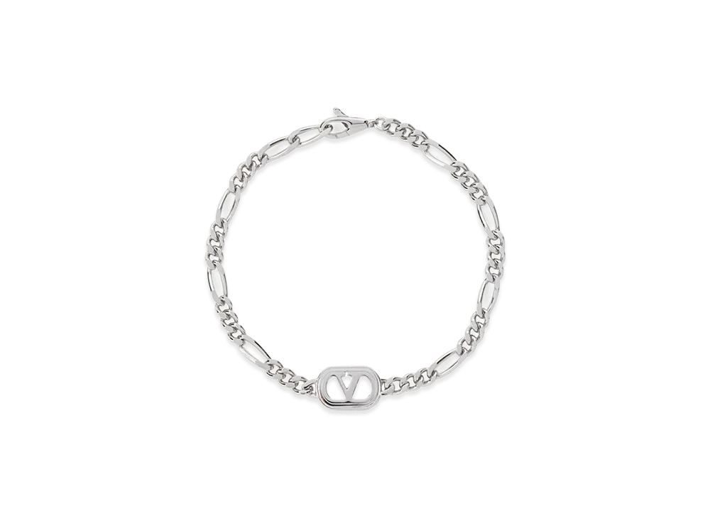 Valentino Garavani Ovalette Bracelet "Palladium"