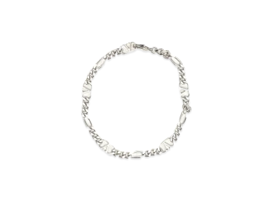 Valentino Vlogo Chain Bracelet "Silver"