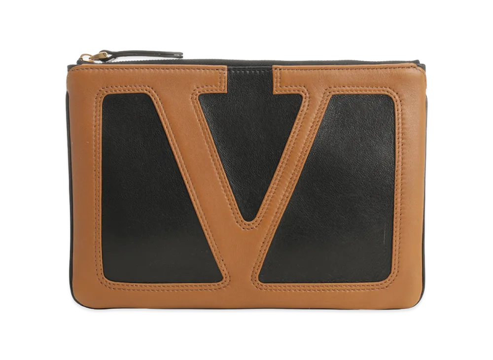 Valentino Garavani "Viva Superstar" Pouch In Nappa Leather "Multicolor"