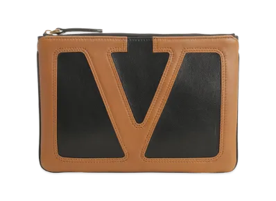 Valentino Garavani "Viva Superstar" Pouch In Nappa Leather "Multicolor"