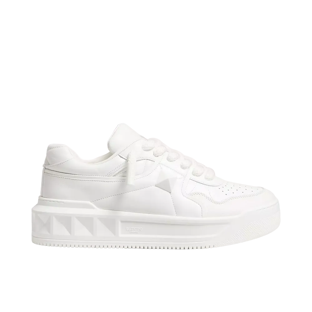 Valentino Garavani One Stud XL Low Top Sneaker "White"