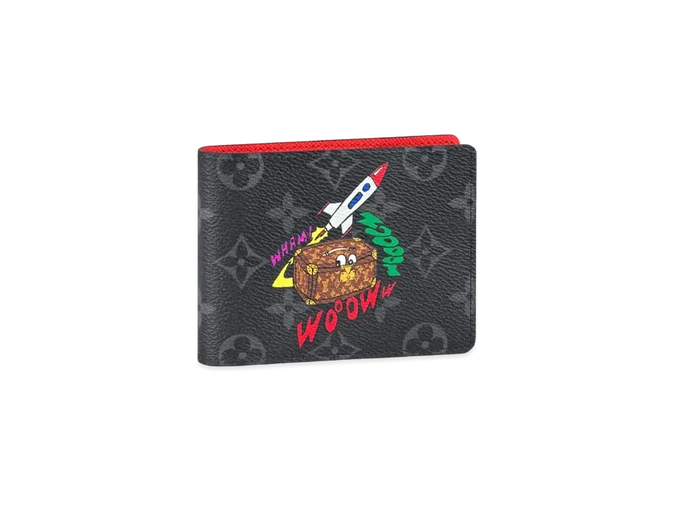 Louis Vuitton Portefeuille Multiple Wallet Monogram Eclipse