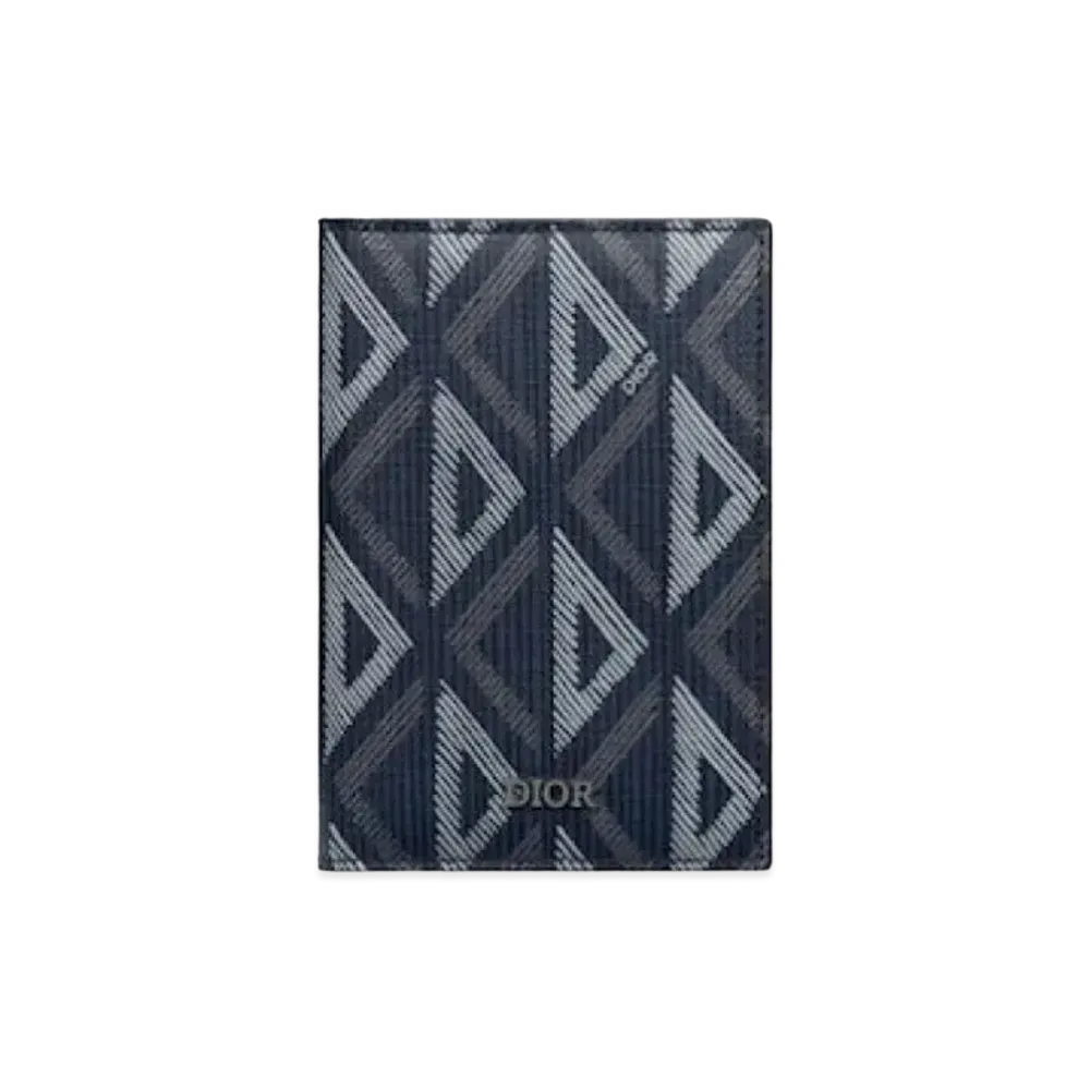 Dior Bi-Fold Card Holder "Navy"