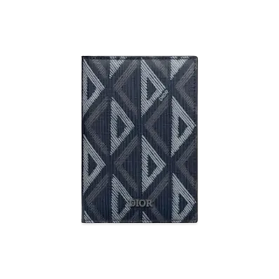 Dior Bi-Fold Card Holder "Navy"